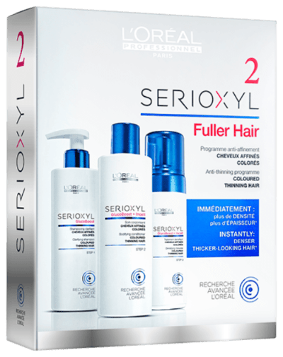 Serioxyl Kit 2(Colored Hair) Shampoo+Conditioner+Foam - Scentbar