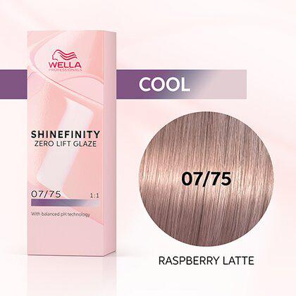 Shinefinity Zero Lift Glaze 07/75 Medium Blonde Brown Mahogany (Raspberry Latte) - Scentbar