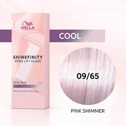 Shinefinity Zero Lift Glaze 09/65 Very Light Blonde Violet Mahogany (Pink Shimmer) - Scentbar