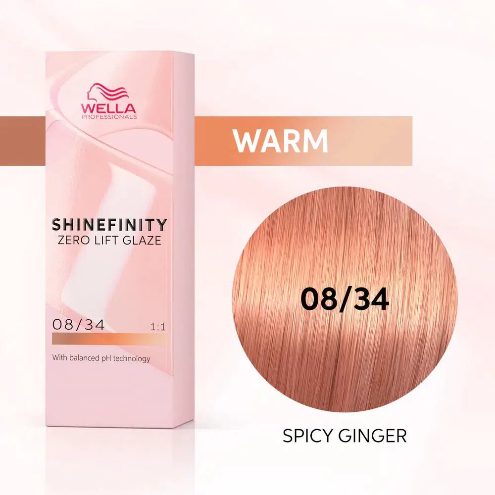 Shinefinity zero lift glaze 8/34 Spicy Ginger - Scentbar