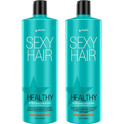 Strong Sexy Hair Strengthening Shampoo, Conditioner Duo - Scentbar