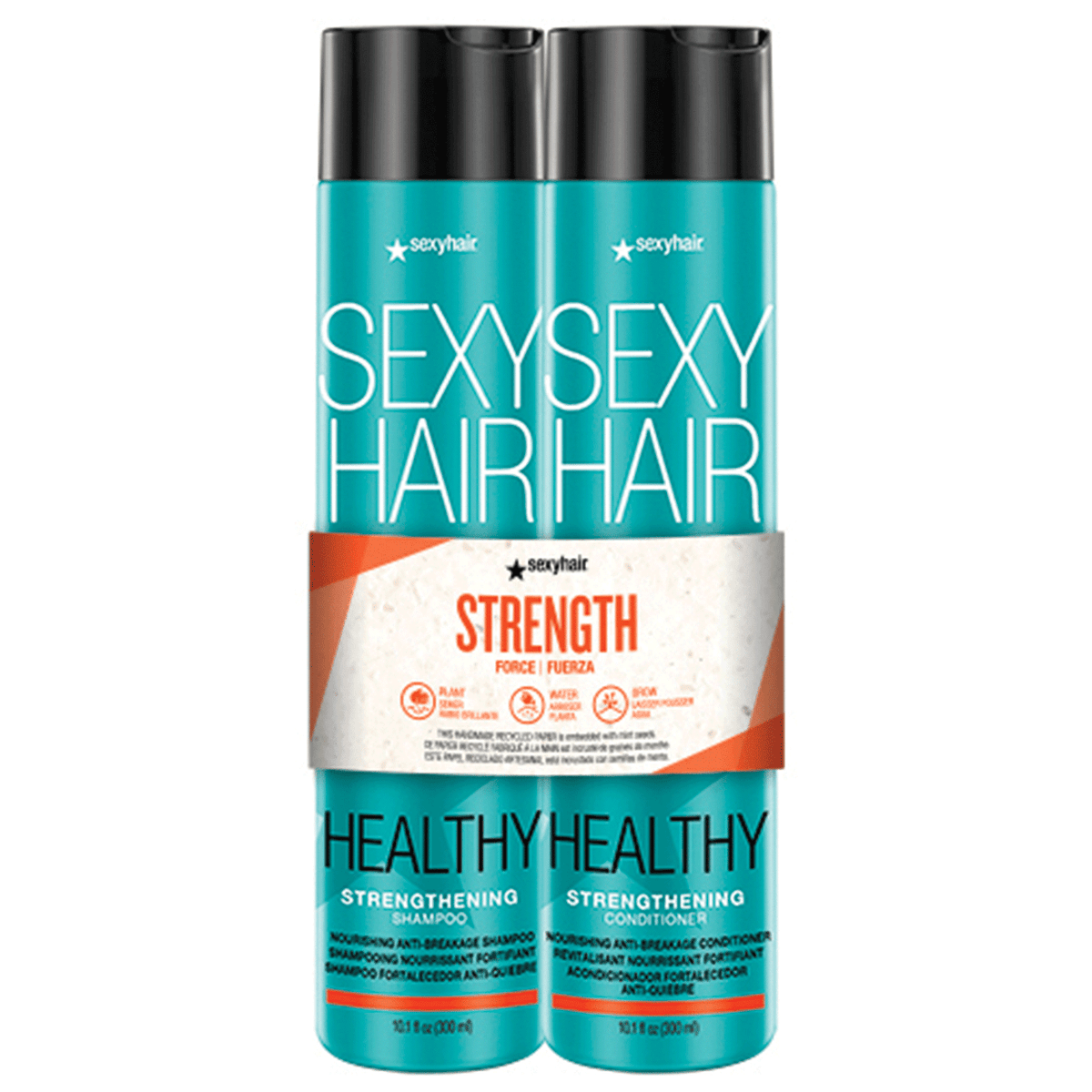 Strong Sexy Hair Strengthening Shampoo, Conditioner Duo - Scentbar