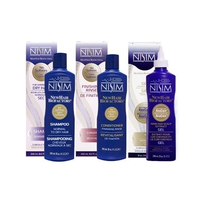 Tripack - Normal to Dry Shampoo, F. Rinse Conditioner
