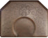 The Decorative 3/4" Dye-Washed Mat (4&