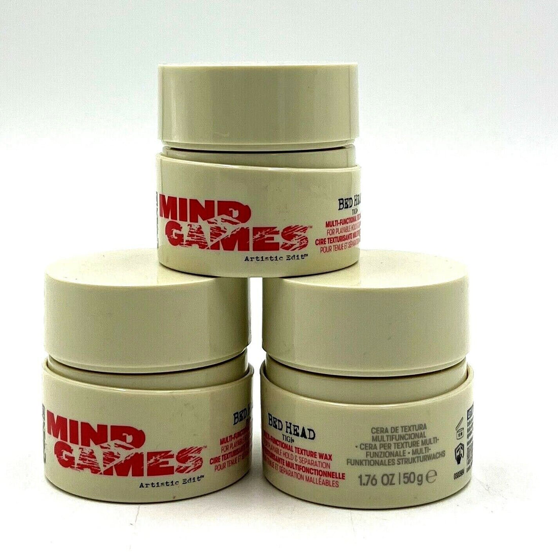 TIGI Bed Head Mind Games Multi-Functional Texture Wax -3 Pack - Scentbar