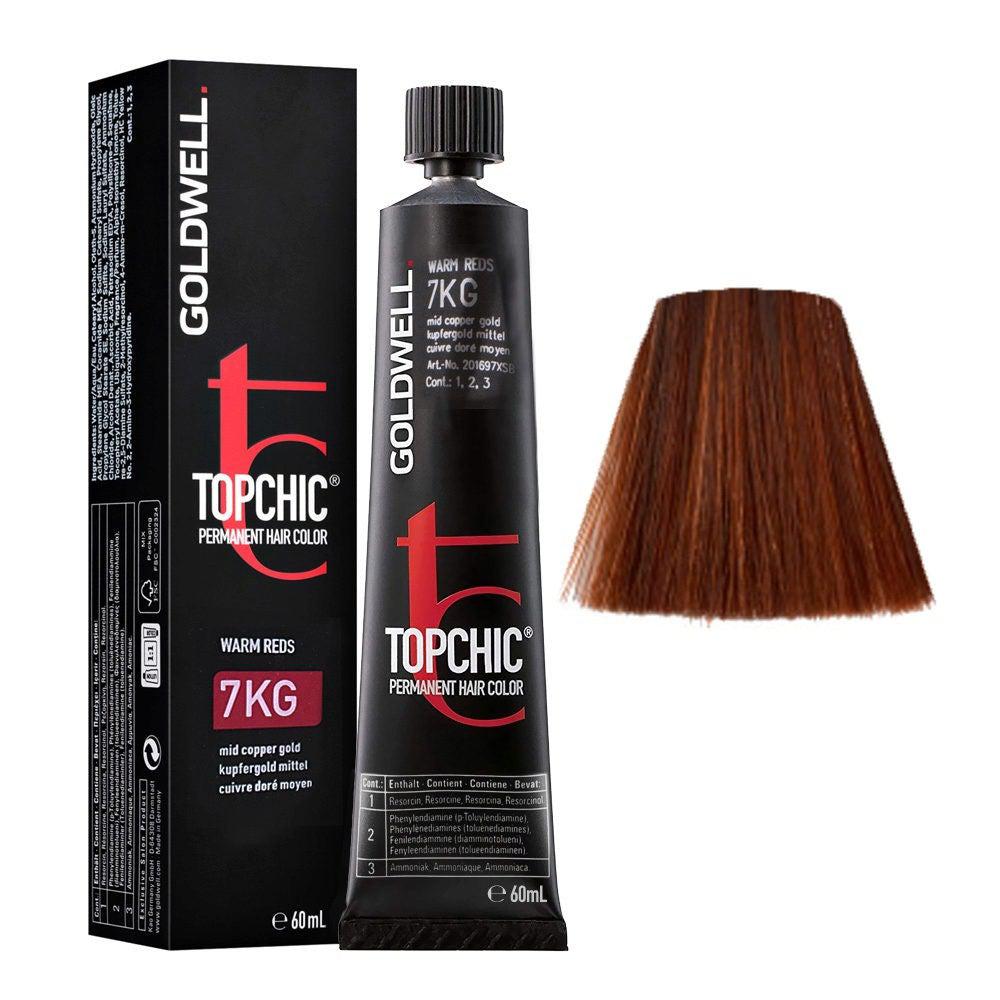 Topchic 7KG Mid Copper Gold Permanent Hair Color - Scentbar