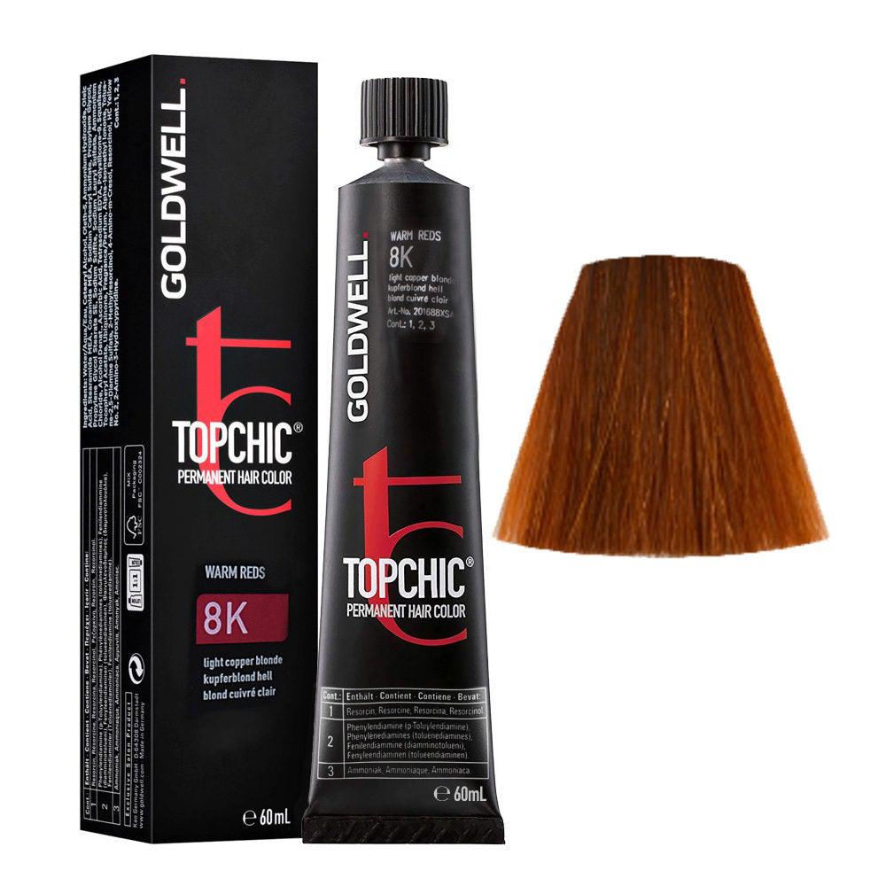 Topchic 8K Light Copper Blonde Permanent Hair Color - Scentbar