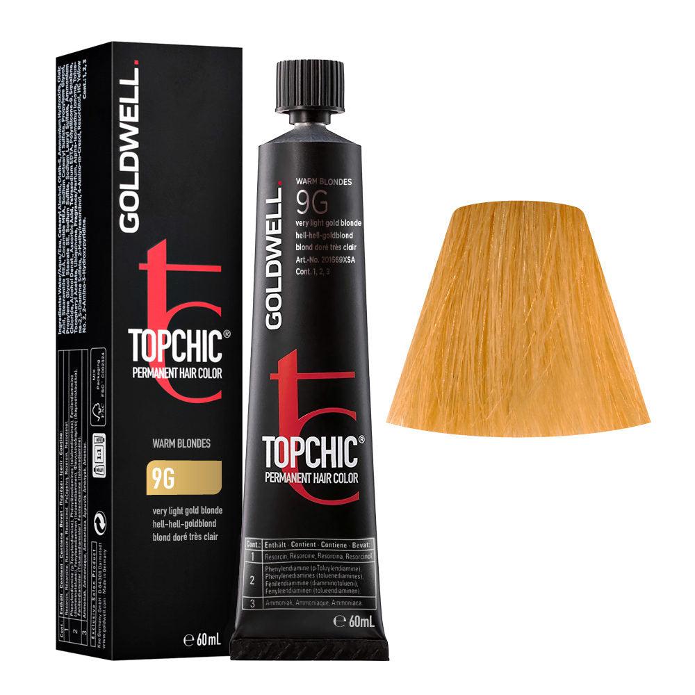 Topchic 9G Very Light Gold Blonde Permanent Hair Color - Scentbar