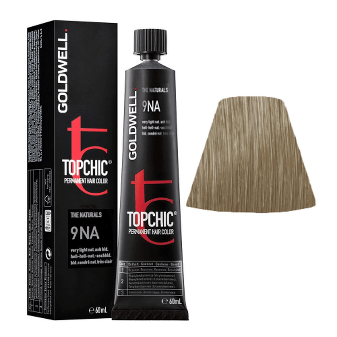 Topchic 9NA Very Light Natural Ash Blonde Permanent Hair Color - Scentbar