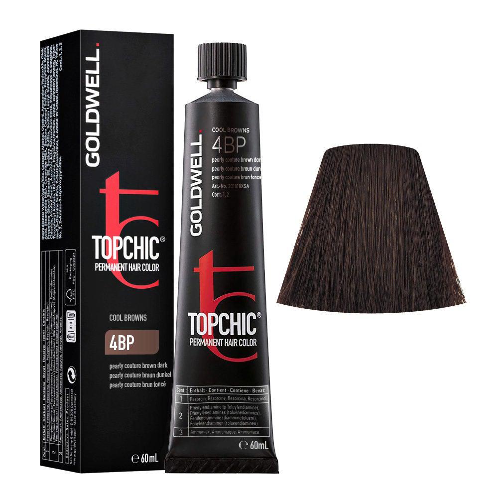 Topchic Hair Color 4BP Pearly couture brown dark. - Scentbar