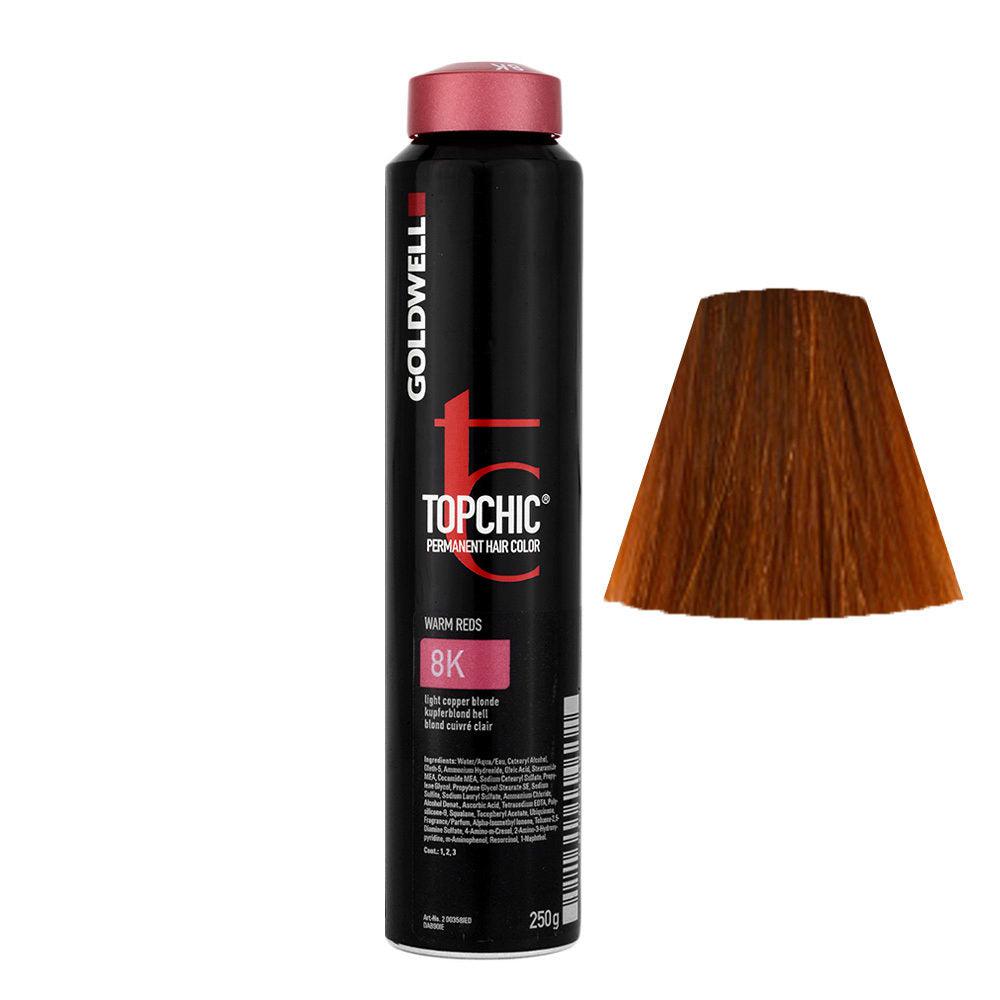 Topchic Hair Color 8K Light copper blonde. - Scentbar