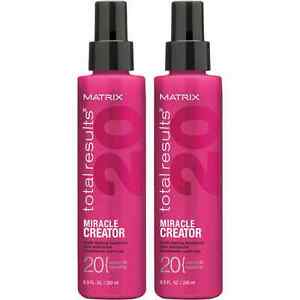 Total Results Miracle Creator 20 Multi-Tasking Treatment (2 x 200ml) - Scentbar