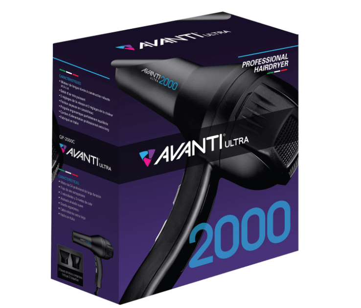 Ultra Professional Hairdryer model  GP2000 - Scentbar