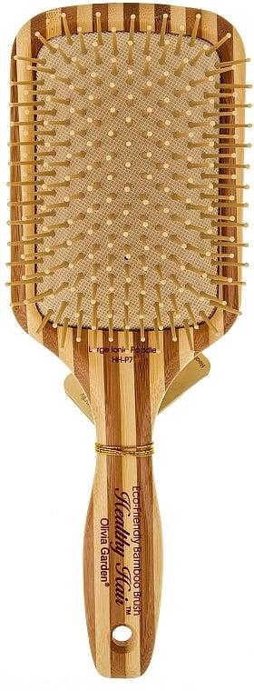 Olivia Garden Square Bamboo Brush