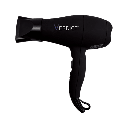 V-1100 Rosie Travel HairDryer - Rubberized Finish Black - Scentbar