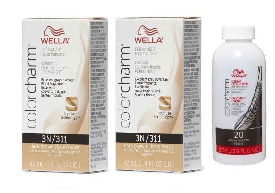 Wella 7N Medium Blonde Color Charm Permanent Liquid Haircolor - Scentbar
