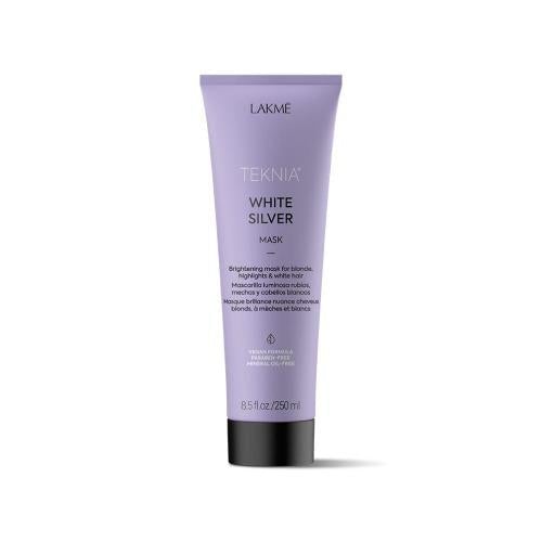 Teknia White Silver Mask