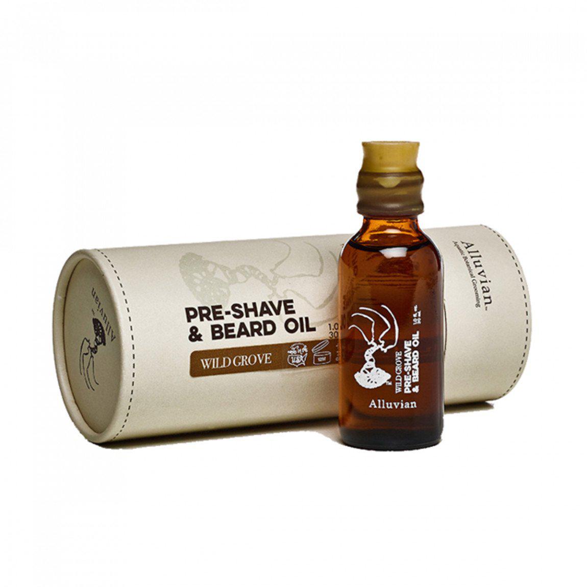 Alluvian Wild Grove 30ml Pre-Shave &amp; Beard Oil