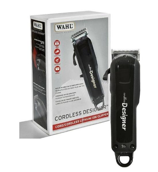 Black Lithium Cord/Cordless Designer Clipper (with 8 guides &amp; rotary motor)